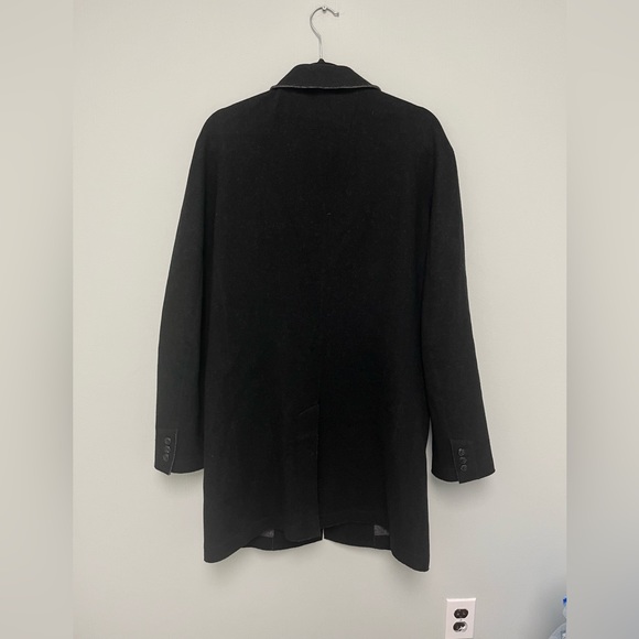 John Varvatos Raw Edge Japanese Fabric Coat. Size USA 36 EU 46 - Picture 11 of 12